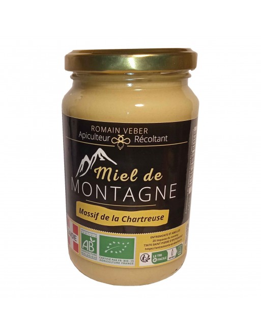 Miel de montagne bio de Savoie - Crémeux